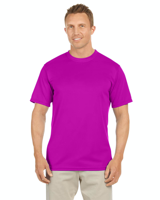 Unisex Wicking T-Shirt - Power Pink