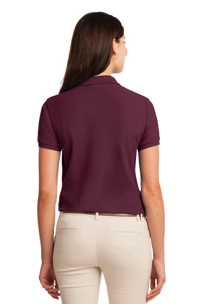 Women's Silk Touch Polo - Burgundy