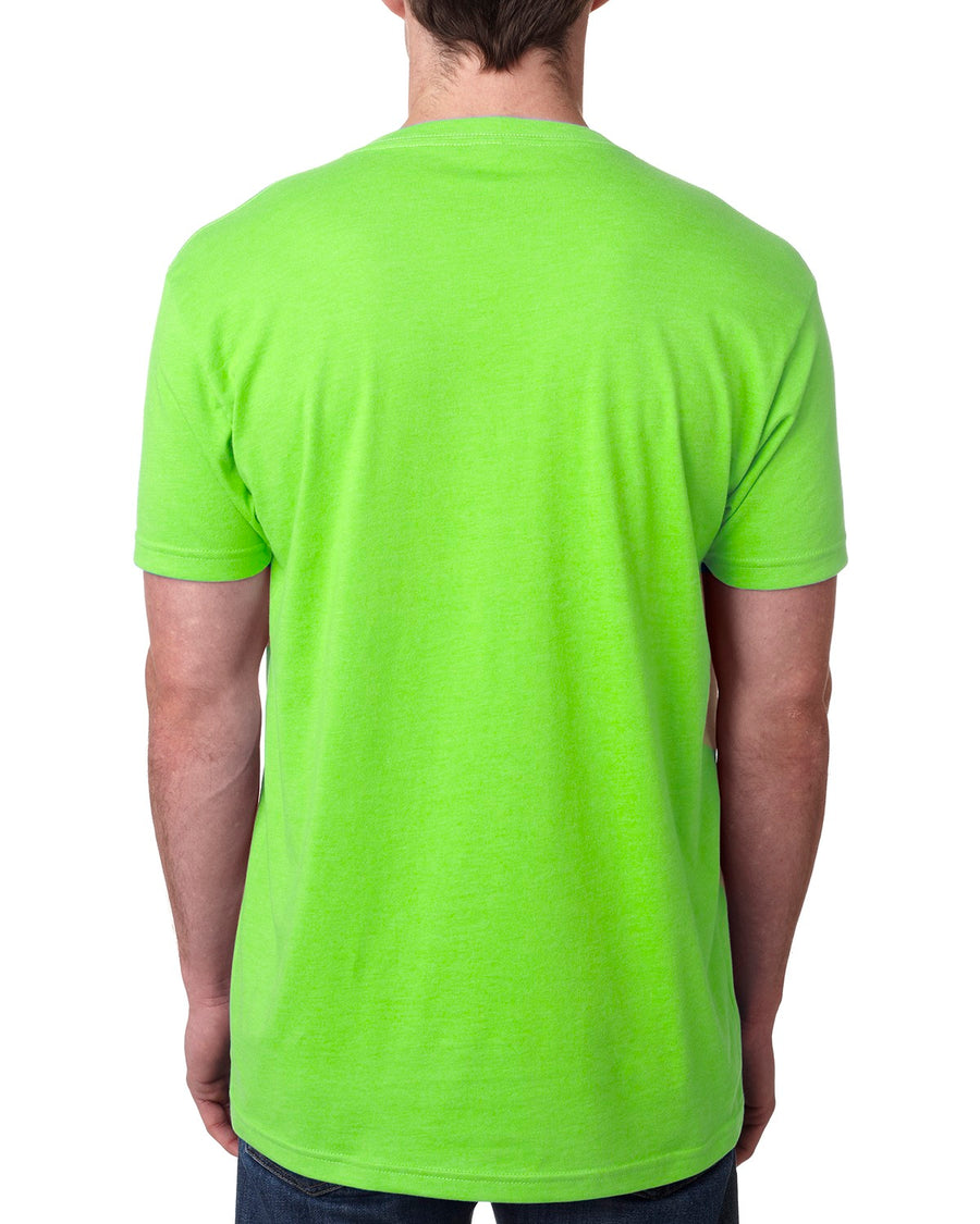 Men's CVC V - Neon Heather Green