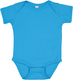 Rabbit Skins 4400 - Infant Baby Rib Bodysuit - Aqua