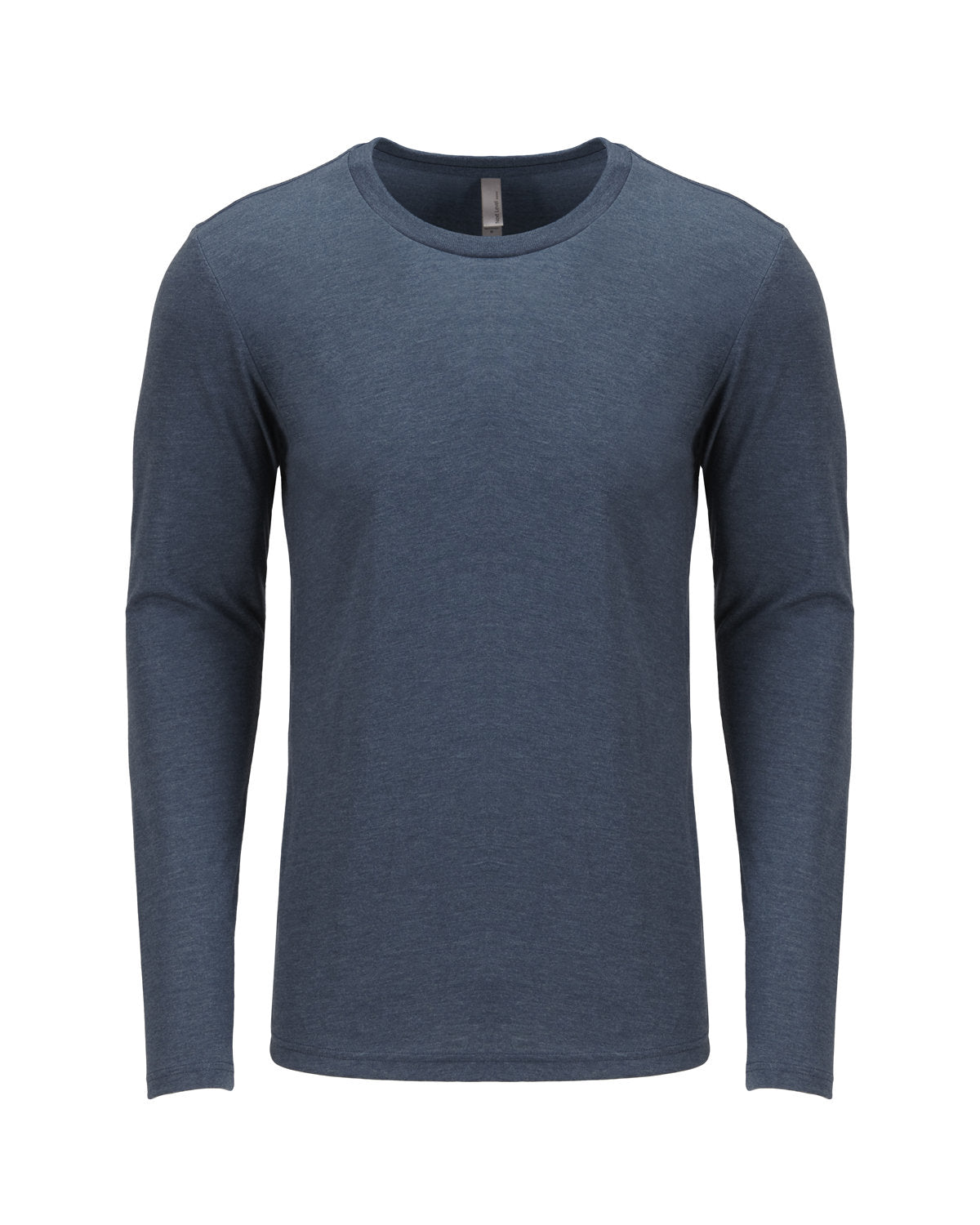 Men's Triblend Long-Sleeve Crew - Indigo