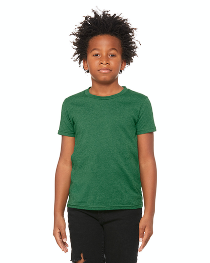 Youth Jersey T-Shirt - Heather Grass Green