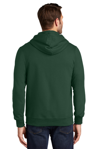 Unisex Fan Favorite Fleece Full-Zip Hoodie - Forest Green