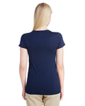 Women's Performance® Women's V-Neck Tech T-Shirt - Marbled Navy