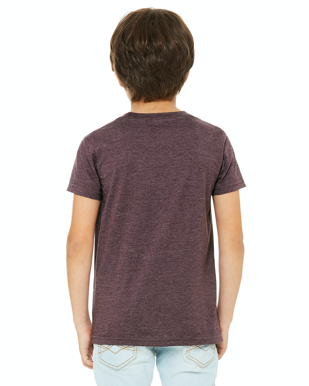 Youth Jersey T-Shirt - Heather Maroon