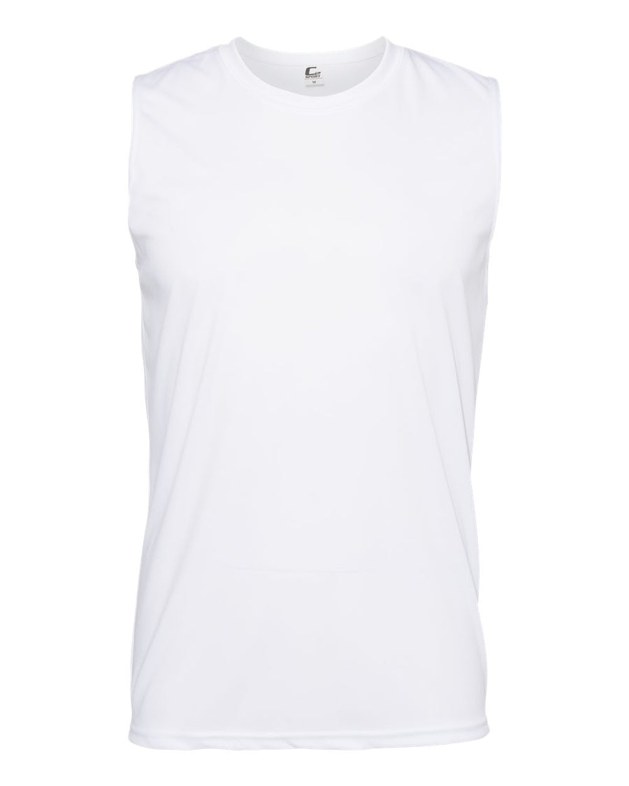 Sleeveless T-Shirt - White