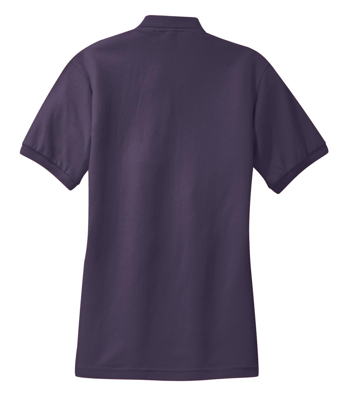 Women's Silk Touch Polo - Eggplant