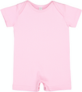 Infant Premium Jersey T-Shirt Romper - Pink