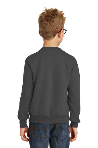 Youth Core Fleece Crewneck Sweatshirt - Charcoal