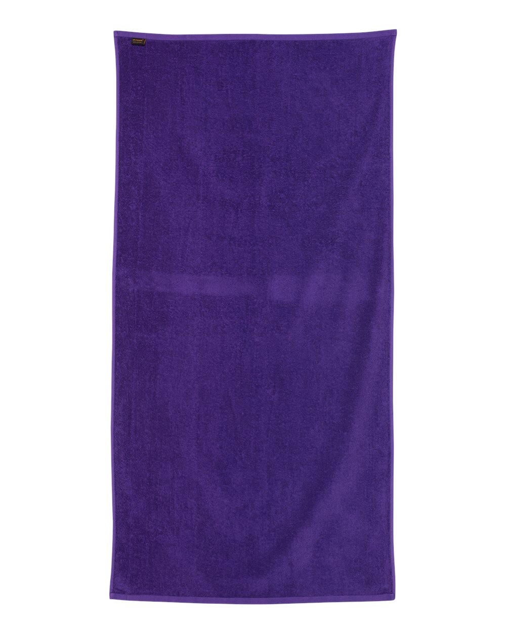 Velour Beach Towel - Purple