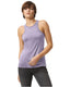 American Apparel 101CVC - Women's CVC Racerneck Tank - Heather Lilac