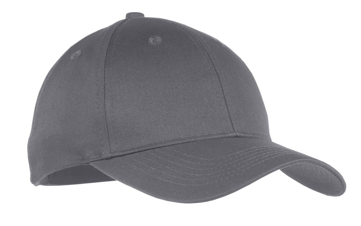 Youth Six-Panel Twill Cap - Charcoal