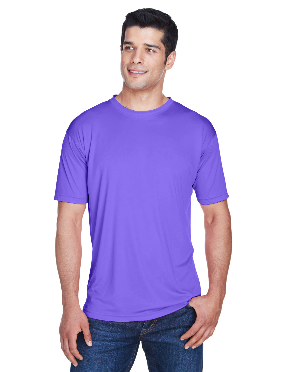 Men's Cool & Dry Sport Performance Interlock T-Shirt - Purple