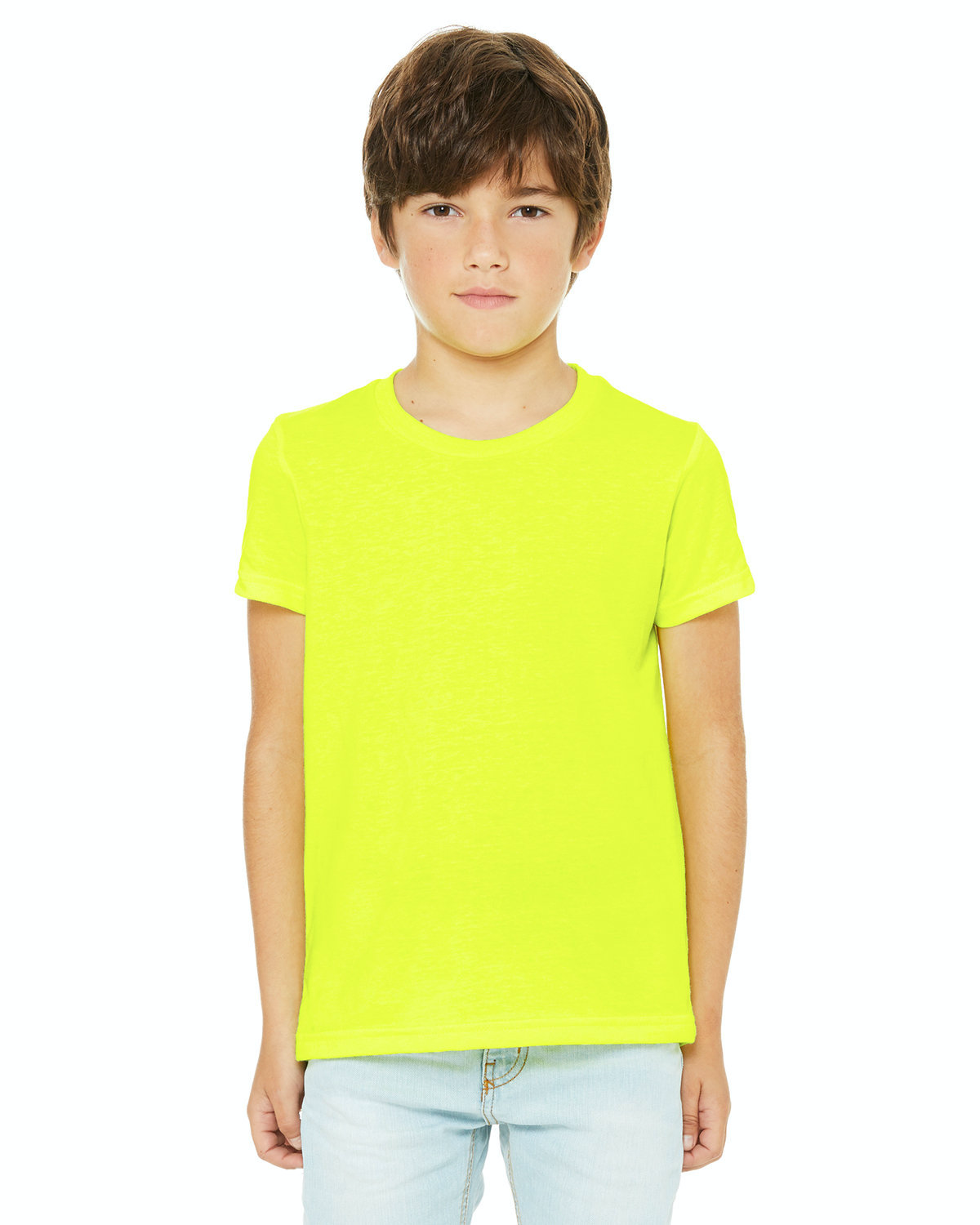 Youth Jersey T-Shirt - Neon Yellow