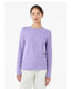 Bella + Canvas B6500 - Women's Jersey Long-Sleeve T-Shirt - Dark Lavender