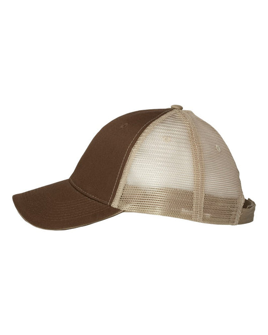 Sandwich Trucker Cap - Brown / Khaki