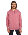 Unisex Triblend French Terry Hoodie - Cardinal Heather