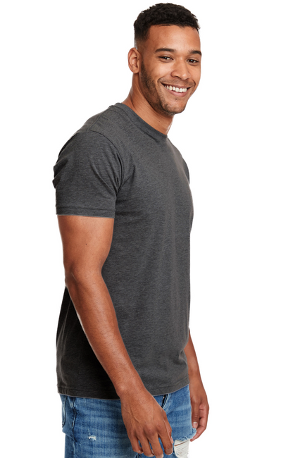 Unisex CVC Crewneck T-Shirt - Charcoal