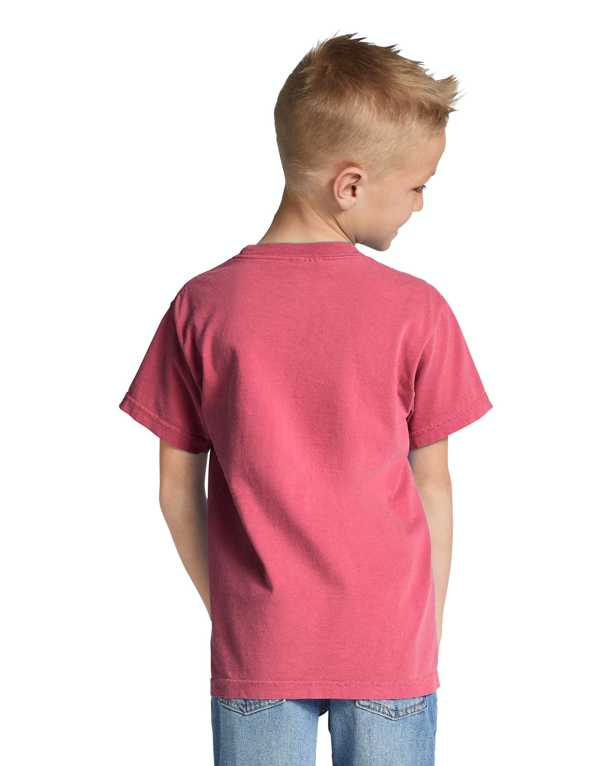 Youth Midweight RS T-Shirt - Crimson