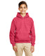 Gildan G185B - Youth Heavy Blend™ 50/50 Hoodie - Heather Sport Scarlet Red