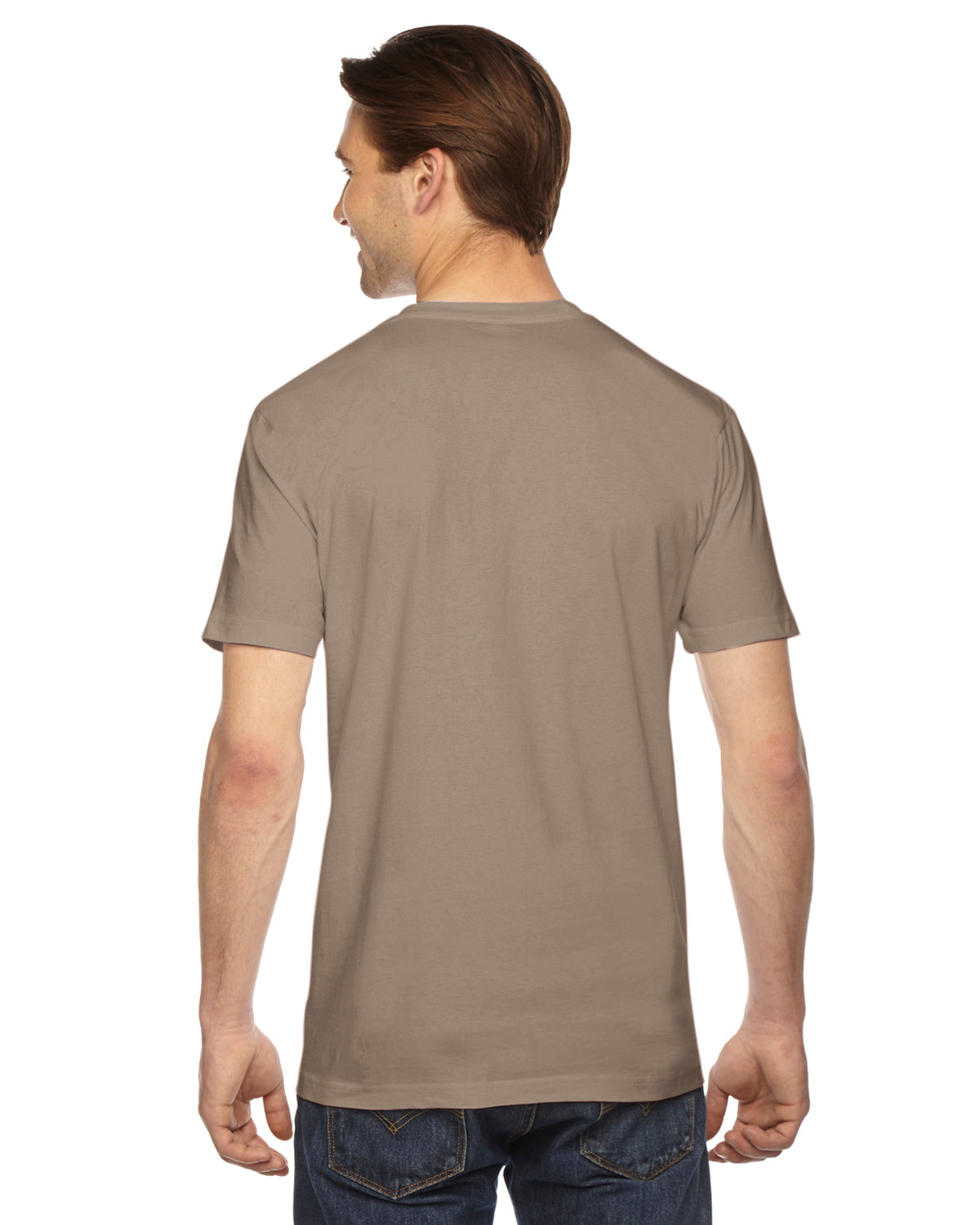Unisex Fine Jersey Short-Sleeve T-Shirt - Army
