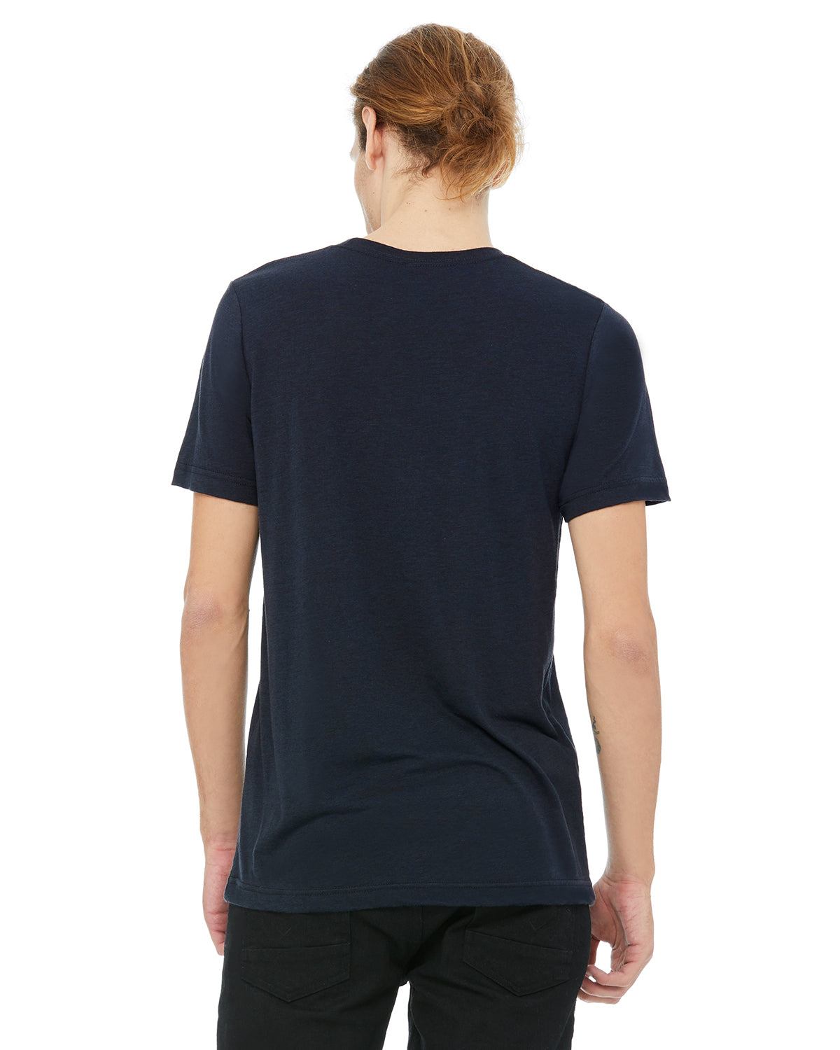 Unisex Triblend T-Shirt - Solid Navy Triblend
