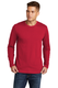 Next Level N3601 - Men's Cotton Long-Sleeve Crew - Red