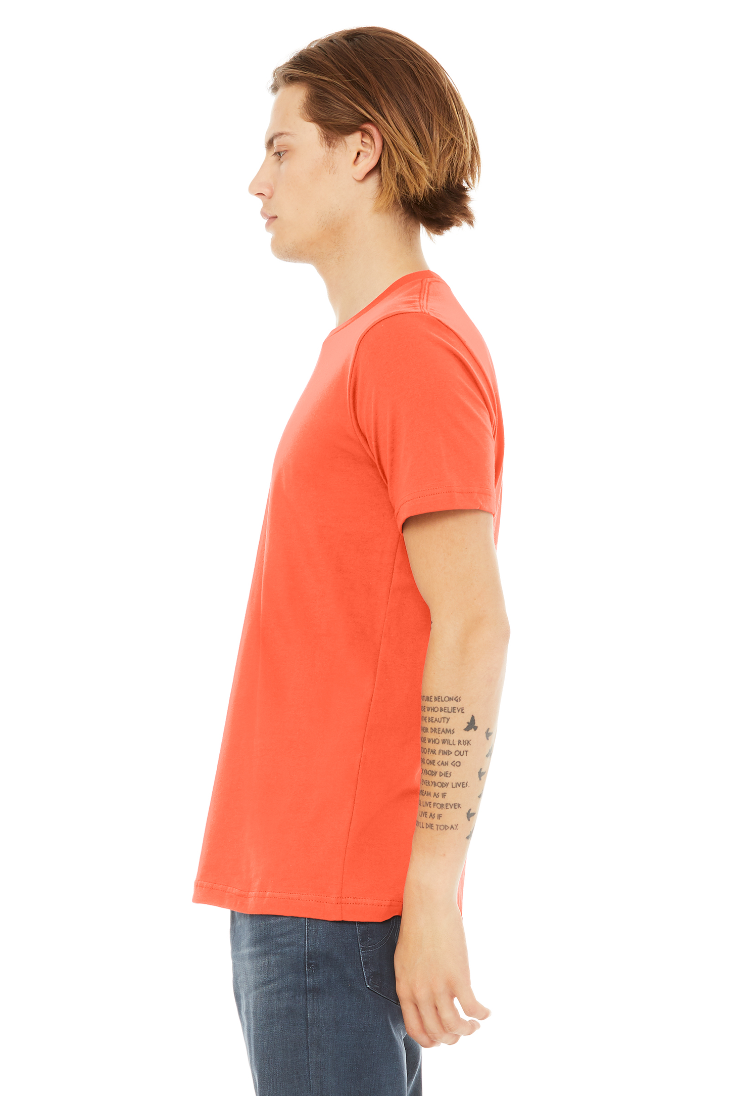 Unisex Jersey T-Shirt - Coral