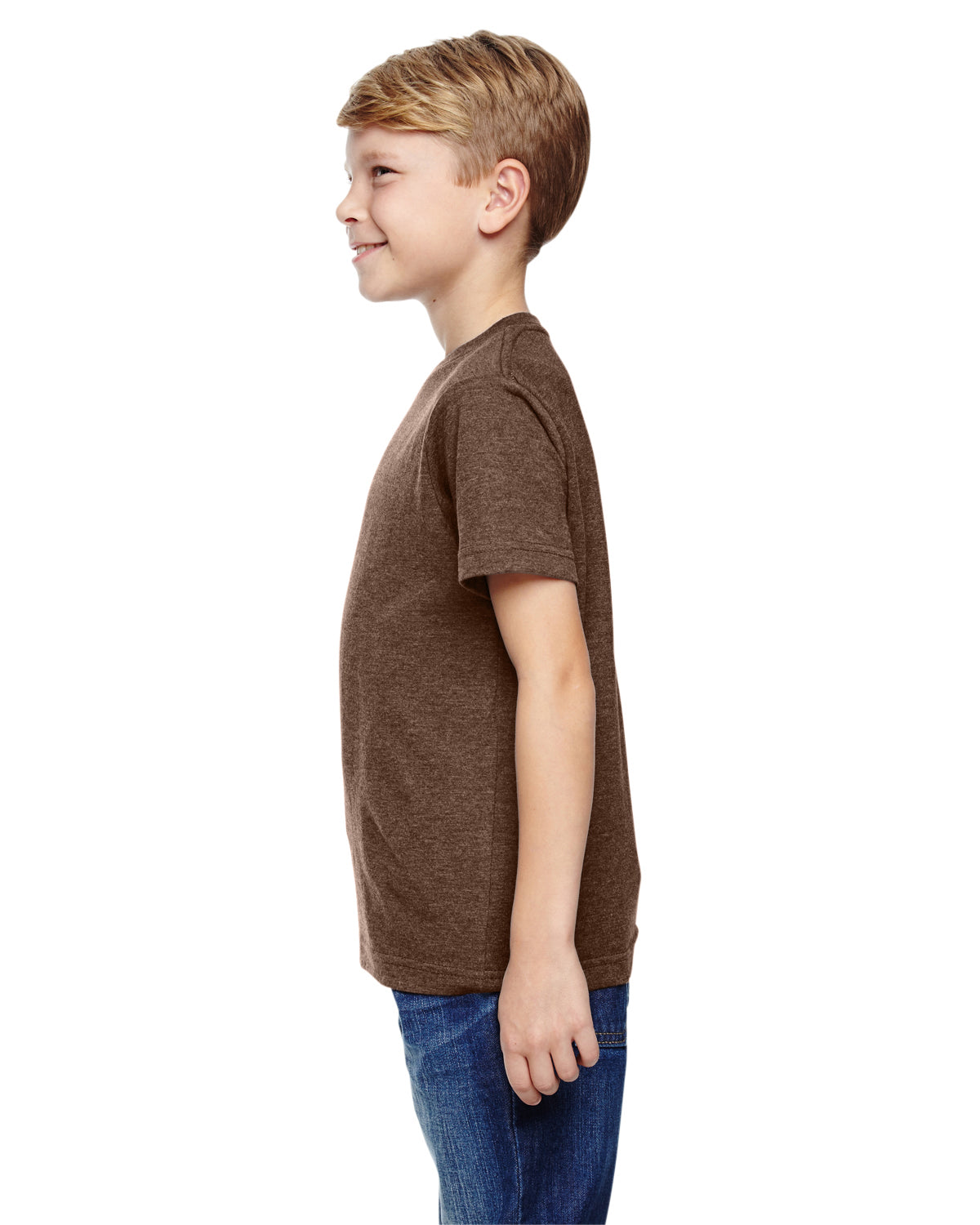 Youth Fine Jersey T-Shirt - Vintage Chocolate