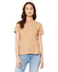 Bella + Canvas B6400 - Women's Relaxed Jersey Short-Sleeve T-Shirt - Sand Dune