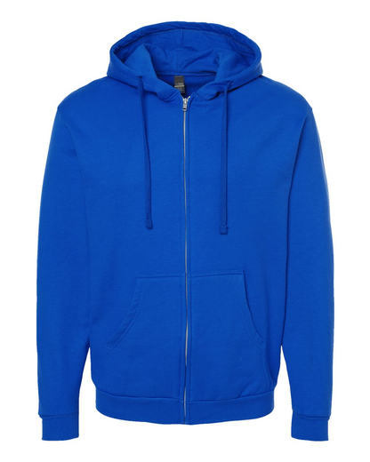 Unisex Fleece Zip Hoodie - Royal