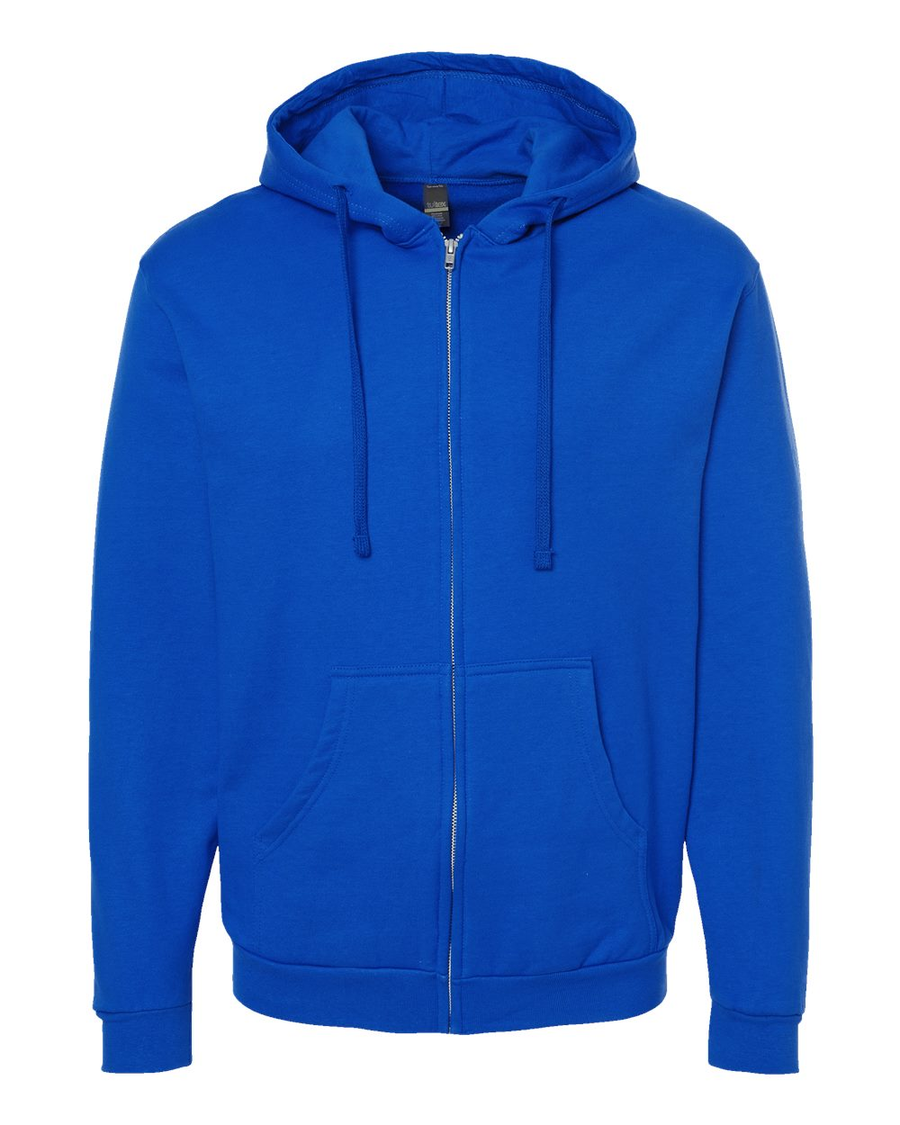 Unisex Fleece Zip Hoodie - Royal
