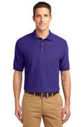 Unisex Silk Touch Polo - Purple
