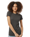 Women's Poly-Rich Slim Fit Tee - Heather Graphite