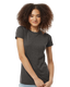 Tultex 0240TC - Women's Poly-Rich Slim Fit Tee - Heather Graphite
