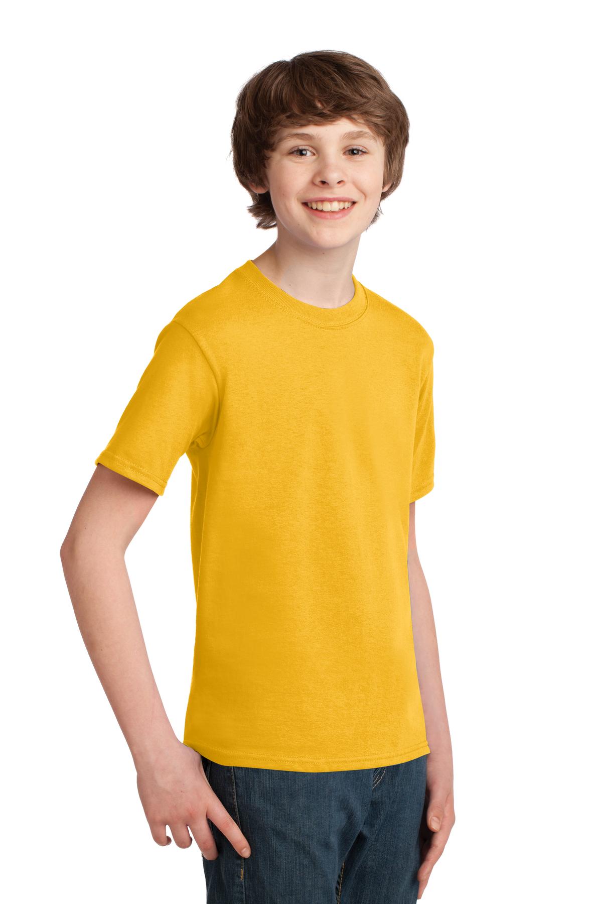 Youth Essential Tee - Lemon Yellow
