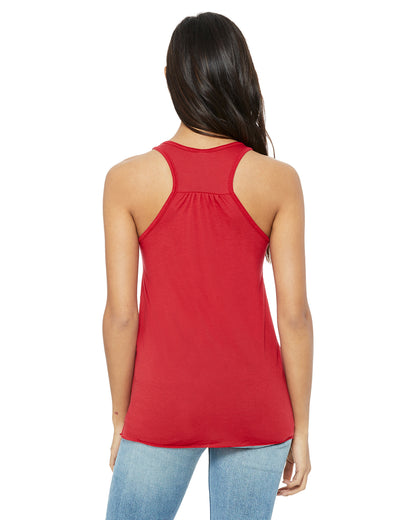Women's Flowy Racerback Tank - Red