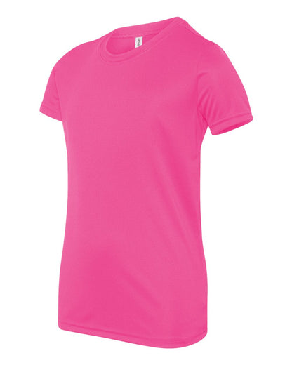 Youth Performance Short-Sleeve T-Shirt - Sport Charity Pink