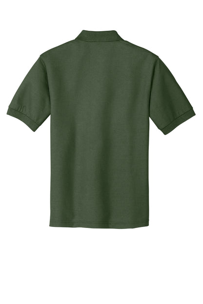 Unisex Silk Touch Polo - Clover Green