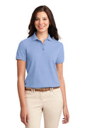 Women's Silk Touch Polo - Light Blue