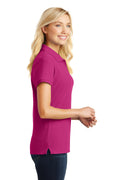 Women's Core Classic Pique Polo - Pink Azalea