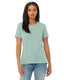 Bella + Canvas B6400 - Women's Relaxed Jersey Short-Sleeve T-Shirt - Dusty Blue