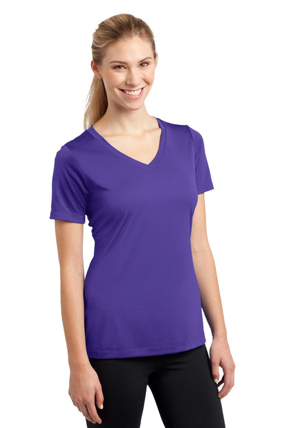 Women's PosiCharge Competitor V-Neck Tee - Purple