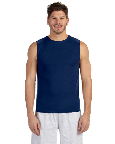 Unisex Performance®  Sleeveless T-Shirt - Navy