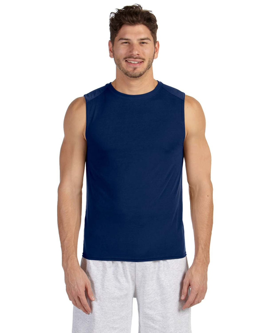 Unisex Performance®  Sleeveless T-Shirt - Navy