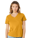 Bella + Canvas 6405 - Women's Relaxed Jersey V-Neck T-Shirt - Mustard