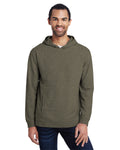 Unisex Light Terry Hoodie - Heather City Green