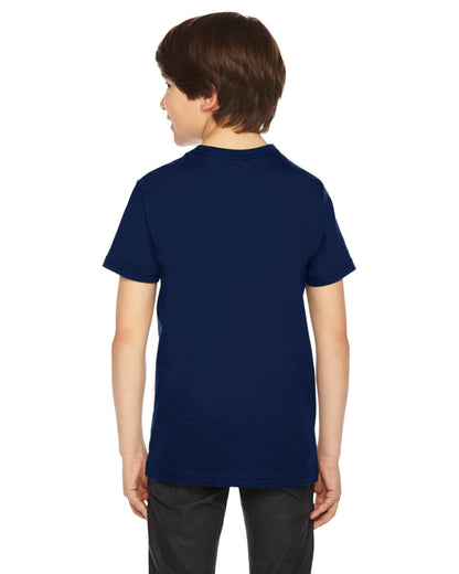 Youth Fine Jersey Short-Sleeve T-Shirt - Navy