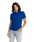 Unisex CVC Crewneck T-Shirt - Royal