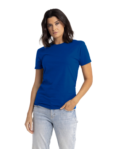 Unisex CVC Crewneck T-Shirt - Royal